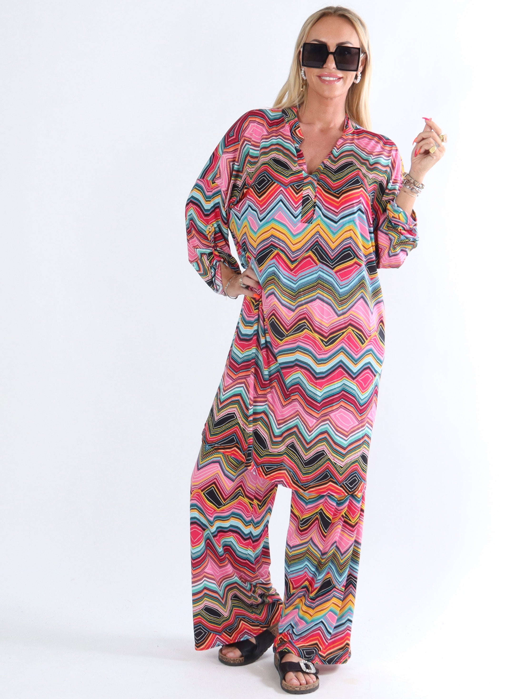 Tyra - Tunika i elastiskt tyg